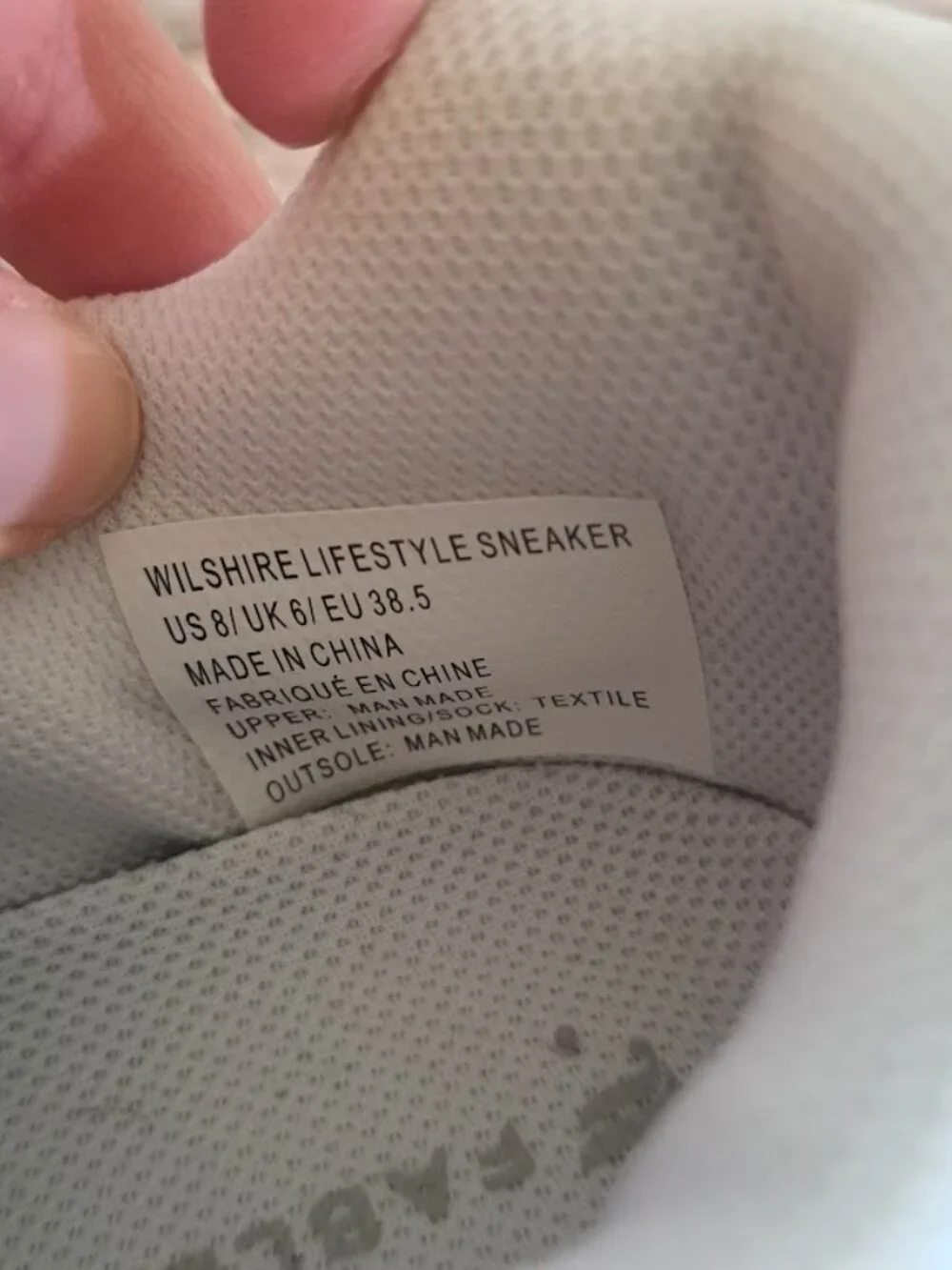 Fabletics Wilshire Lifestyle‎ Sneakers white women's size 8